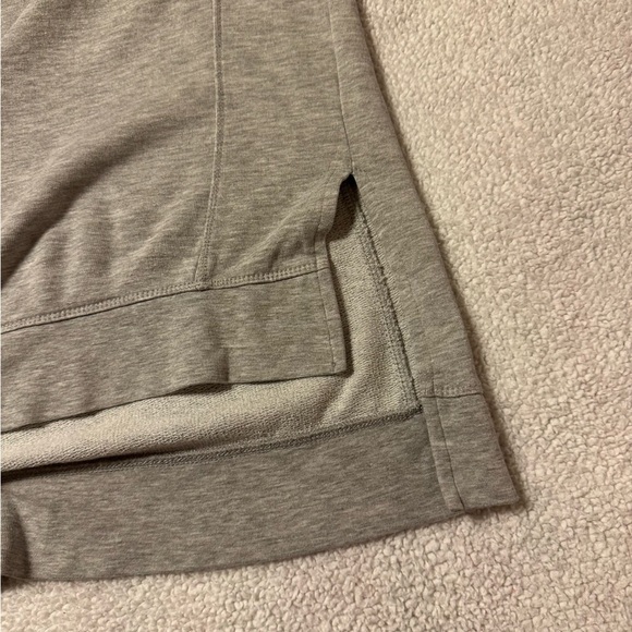 Sweaty Betty After Class Pullover Sweatshirt Light Heathered Gray Oversized - Picture 8 of 12